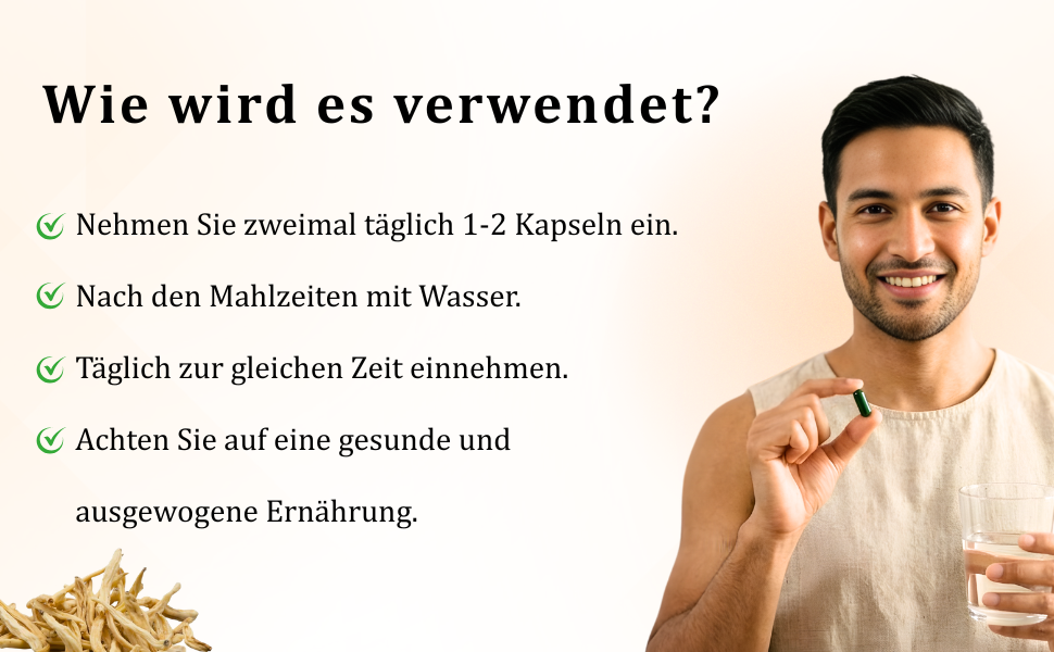 Morsan Nutraveda Safed Musli (Chlorophytum Arundinaceum) Kapseln | 10:1 Extrakt mit höchster Wirksamkeit | 100 % natürliches Produkt | Packung mit 60 x 500 mg Veg. Kapseln