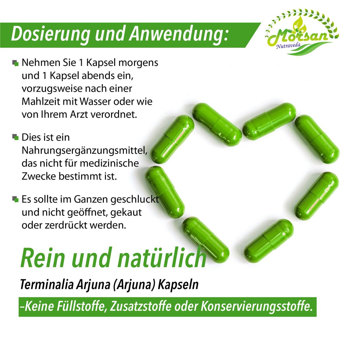 GURMAR-KAPSELN - GYMNEMA SYLVESTRE - 60 pflanzliche Kapseln à 500 mg - REIN und NATÜRLICH