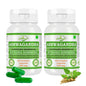 ASHWAGANDHA-KAPSELN - WITHANIA SOMNIFERA - 60 Gemüsekapseln 500 mg - REIN und NATÜRLICH