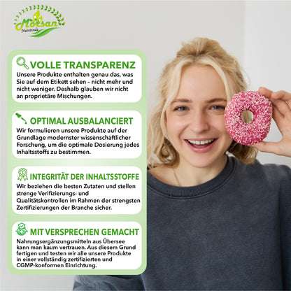 GURMAR-KAPSELN - GYMNEMA SYLVESTRE - 60 pflanzliche Kapseln à 500 mg - REIN und NATÜRLICH