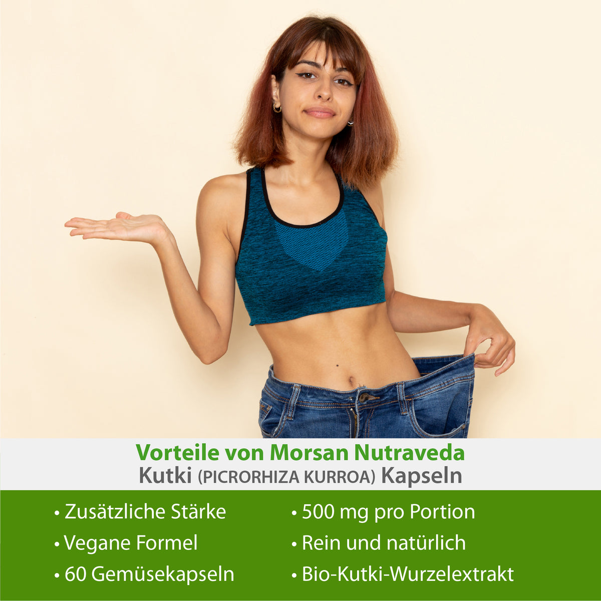 KUTKI-KAPSELN - PICRORHIZA KURROA - 60 pflanzliche Kapseln à 500 mg - REIN und NATÜRLICH